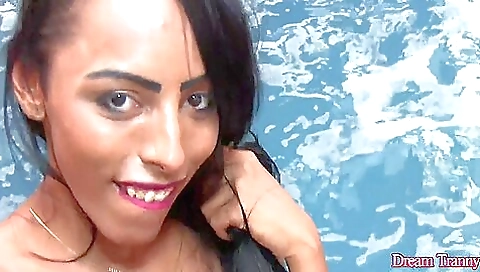 Adrielhy bronze shows off her big tits and body in a solo video