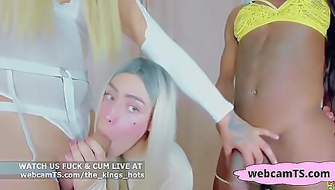 Blonde pornstar with a big ass gets banged on the sofa