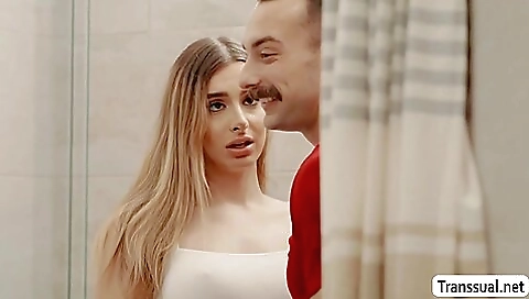 Bareback and handsjob is what you get to see in this porn