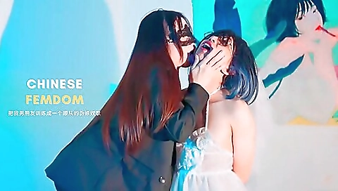 Chinese & japanese domestic femdom sex in 18+ video