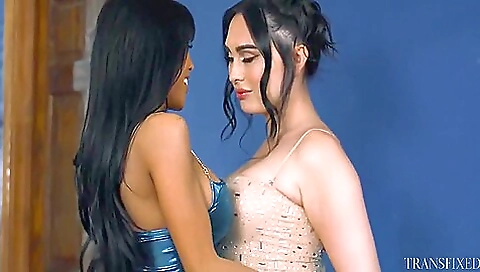 Asian MILF with big tits and huge ass has sex with a friend